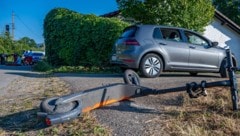 Die beiden Mädchen kollidierten mit einer Autofahrerin.