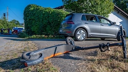 Die beiden Mädchen kollidierten mit einer Autofahrerin.