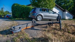 Die beiden Mädchen kollidierten mit einer Autofahrerin.