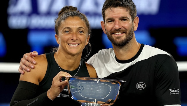 Sara Errani und Andrea Vavassori holen sich den Titel.