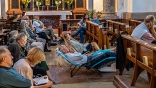 Orgelnacht auf Liegestühlen in der Stiftskirche