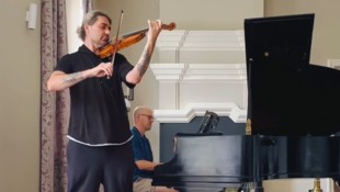 David Garrett probt für seinen Salzburg Auftritt und teilt Eindrücke auf Social Media