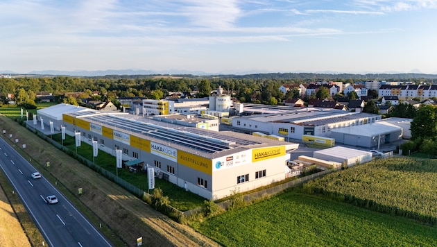Die Zentrale von Haka Küchen in Traun