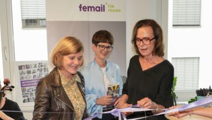 Feierliche Eröffnung in Feldkirch mit Landesstatthalterin Barbara Schöbi-Fink (li.).