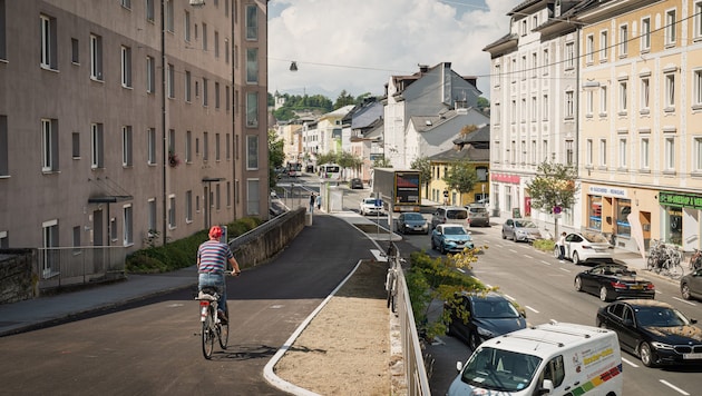 Baulich getrennte Radwege schaffen mehr Sicherheit
