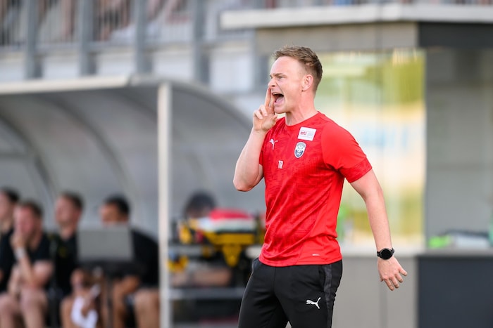 Amstetten-Coach Patrick Enengl