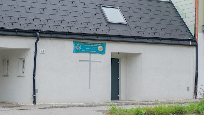 Hier findet der Gottesdienst statt.