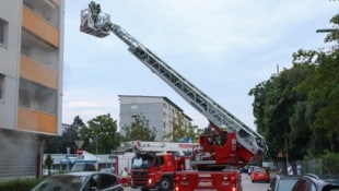 Starker Rauch drang in viele Wohnungen ein.