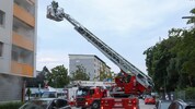 Starker Rauch drang in viele Wohnungen ein.