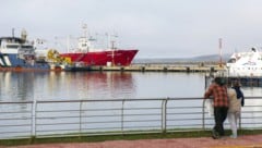 Das Zentrum des Bebens lag etwa 710 Kilometer südlich von Ushuaia.