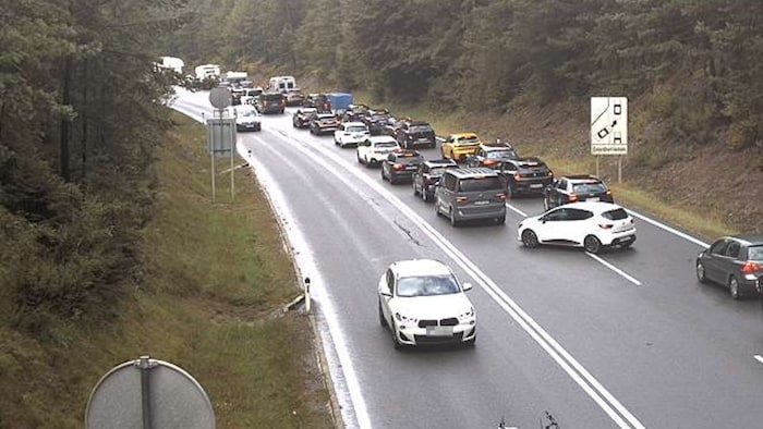 Lange Rückstaus waren die Folge.