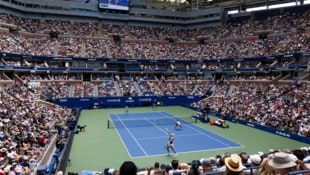 Das Arthur Ashe Stadion, die größte Tennis-Arena der Welt.