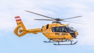 Der Europa 3 flog den Zwölfjährigen ins Klinikum Wels