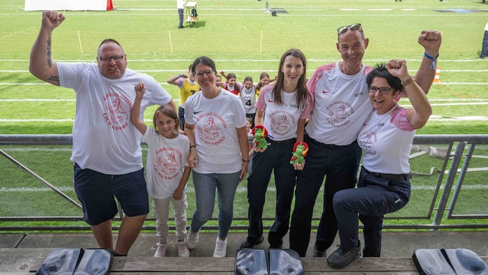 Die Rufe der Lichendorfer Fans waren im ganzen Stadion zu hören.