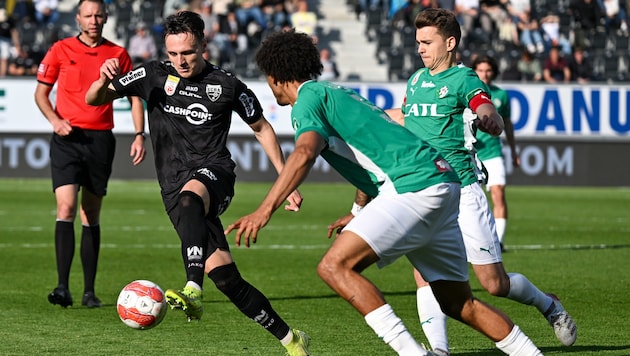 Lukas Fridrikas will nun in Hartberg seinen Torinstinkt unter Beweis stellen.