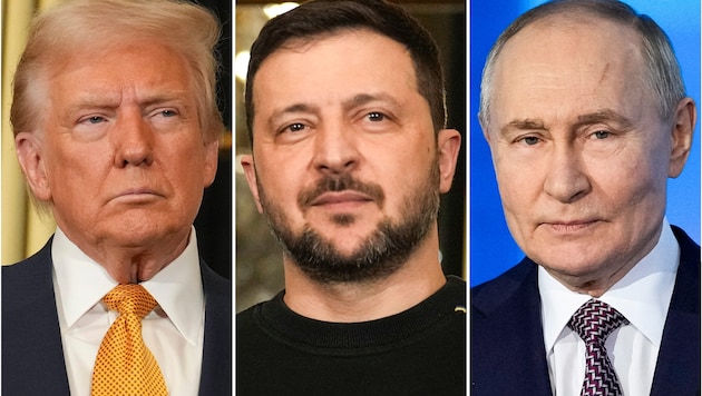 Trump bilanziert: Selenskyj und Putin seien eine schwierige Mischung.