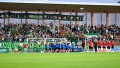 Schlussendlich konnten sich die Lustenauer doch noch versöhnlich von ihren Fans verabschieden.