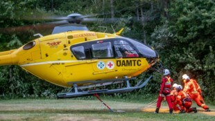 Der Rettungshubschrauber C7 stand im Einsatz (Symbolbild).