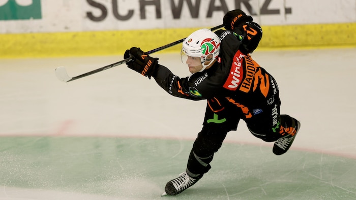 Lukas Haudum erzielte zwei Tore und legte ein weiteres mustergültig vor.