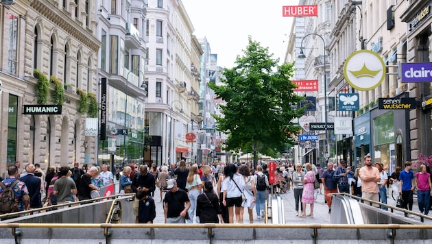 In Wien würden vor allem die Touristen von einer Sonntagsöffnung profitieren, dem Handel winken ...