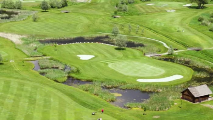 Der Golfplatz ist einer der schönsten Österreichs.