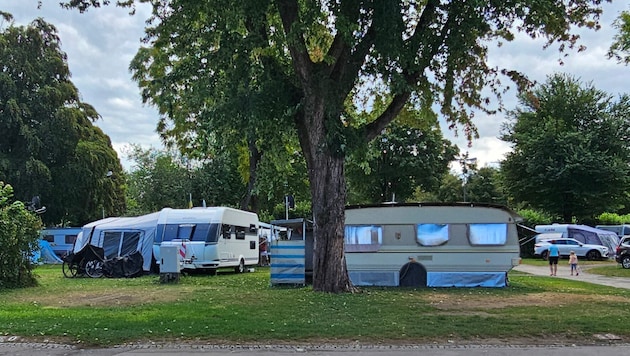 Die Camper kommen in Scharen nach Klagenfurt.