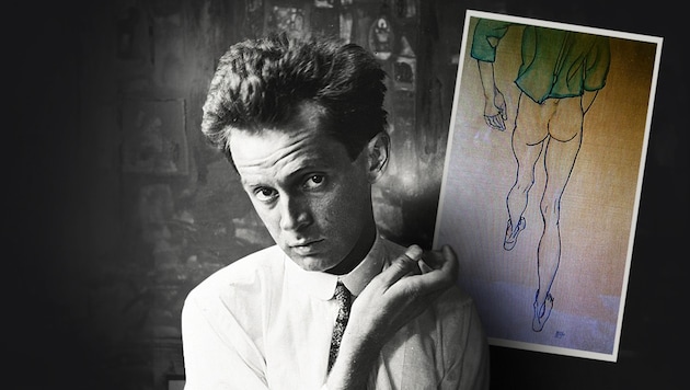 Das Werk von Egon Schiele soll im April in der Wachau verschwunden sein.
