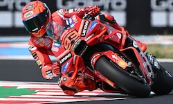Marc Marquez hat sich auch in Ungarn den Sieg im Sprint gesichert.