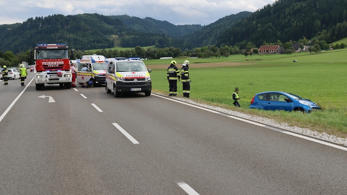 Die Unfallstelle in St. Peter ob Judenburg