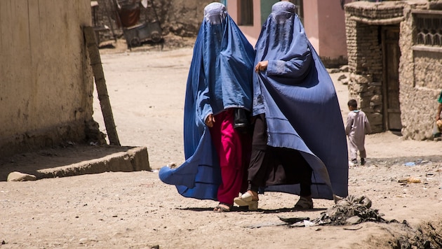 Viele Frauen aus Afghanistan – hier eine Straßenszene aus Kabul – stellten in Österreich einen ...