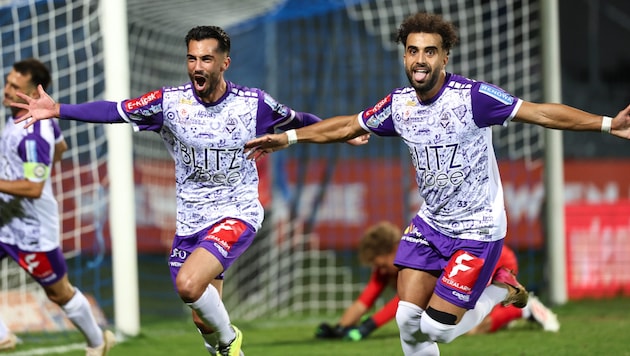 Jubel bei Austria Salzburg