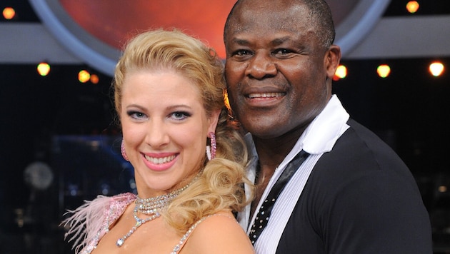 Biko Botowamungu tanzte sich 2013 an der Seite von Maria Angelini-Santner in die Herzen der ...