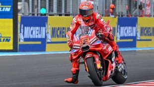 Marc Marquez jubelt auch in Ungarn!