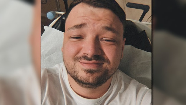 Georg Stengel postete ein Foto aus dem Spital und verriet seinen Fans, dass er, weil er einen ...