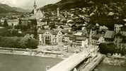 Wie beim Bau der neuen Steinbrücke, gab es auch bei der Errichtung der ersten Steinbrücke eine ...