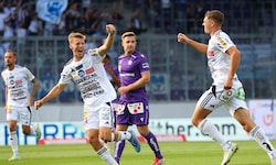 Hartberg jubelt, die Austria ist konsterniert.