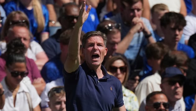 Oliver Glasner ist seit zwölf Pflichtspielen mit Crystal Palace ungeschlagen.