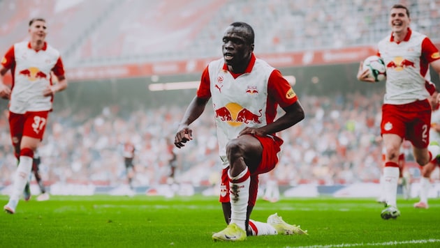 Soumaïla Diabaté hat bei Red Bull Salzburg aktuell seinen Stammplatz sicher.