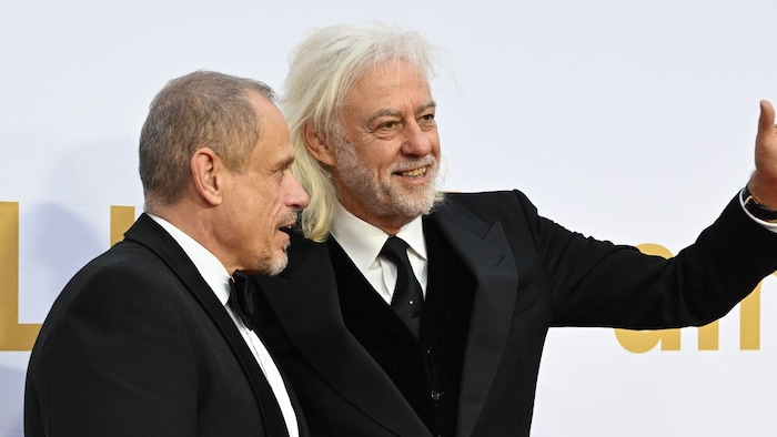 Gery Keszler mit Musiker und Live-Aid-Legende Bob Geldof, der meinte: „Ich habe eine besondere ...