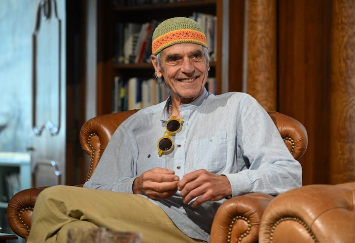 Jeremy Irons bei der vorangegangenen Pressekonferenz: „Ich war noch nie in Salzburg, also musste ...