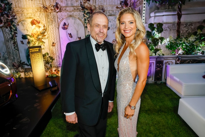 AmfAR-Gala- Organisator Gery Keszler glänzte gemeinsam mit Designer-Gattin Christina Mourad ...