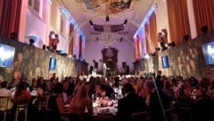 Die Gala fand erstmals in der Salzburger Residenz statt.