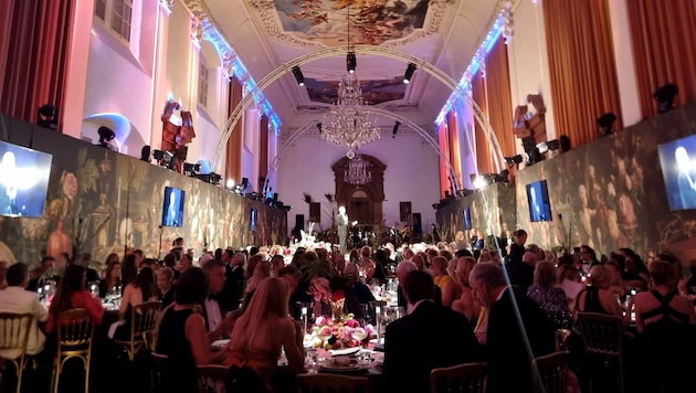 Die Gala fand erstmals in der Salzburger Residenz statt.