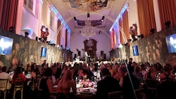 Die Gala fand erstmals in der Salzburger Residenz statt.