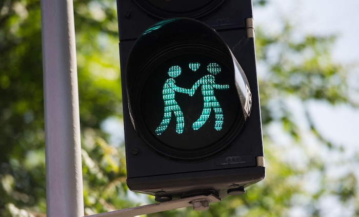 Die Wiener Ampelpärchen waren eigentlich nur als kurzfristige Image-Maßnahme für den ESC 2015 ...