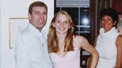 Das Bild von Prinz Andrew und Virginia Giuffre soll einst Jeffrey Epstein geschossen haben. In ...