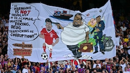 Dieses Banner der Fans von Crystal Palace sorgt jetzt für Aufregung.