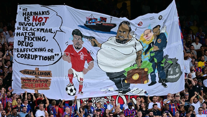 Das umstrittene Banner