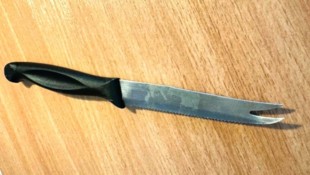 Mit diesem Messer wurden die Opfer attackiert.