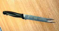 Mit diesem Messer wurden die Opfer attackiert.
